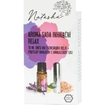 Vonný olej 1 Aroma Sada inhalační RELAX 10ml Natasha