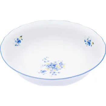 Český porcelán, a.s., Dubí Mísa kompotová vysoká, 23 cm, pomněnky, Český porcelán