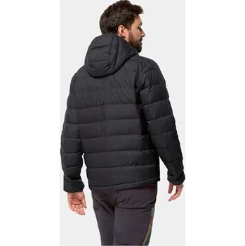 Jack Wolfskin Vatovaná bunda Ather Down Hoody 1207671 Černá Regular Fit S