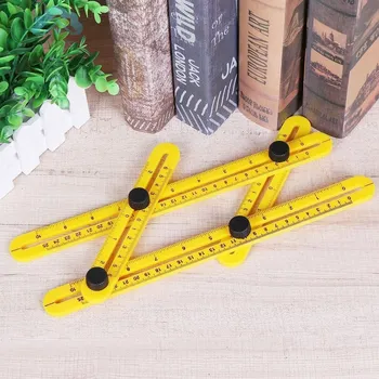 pravítka Víceúhelníkové pravítko, žluté, max. délka: 25 cm, 1ks