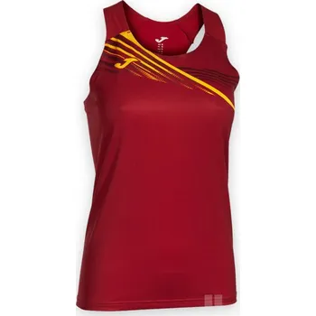 Běžecké oblečení Dámské tílko JOMA ELITE X, barva červená, velikost M
