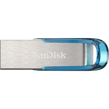 Ukládání dat SanDisk Flash Disk 32GB Ultra Flair, USB 3.0, tropic modrá