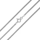 Stříbrný řetízek POPCORN kulatý 1,6 mm varianta 45 cm