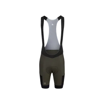 cyklistické kraťasy KALAS PASSION Z4 | Cyklistické kraťasy se šlemi Gravel | Khaki | Velikost: 1+