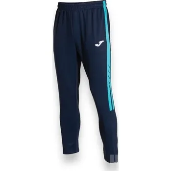 Tepláky JOMA OLIMPIADA, barva tmavě modrá - zářivě tyrkysová, velikost XS