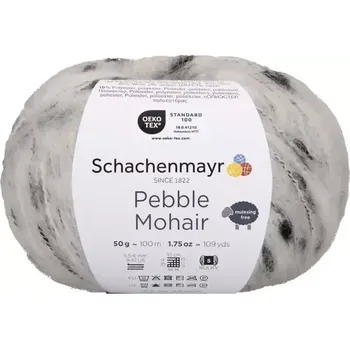 Schachenmayr Pebble Mohair 2 Smetanový (Efektní příze Pebble Mohair 2 Cream)