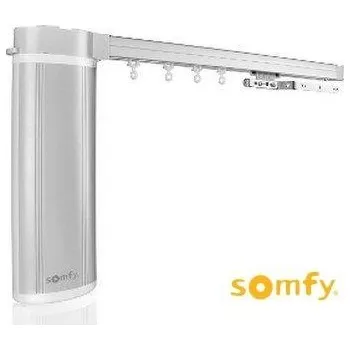 Pohon brány Pohon pro řasené i neřasené závěsy a záclony s pokročilými funkcemi a vestavěným přijímačem RTS