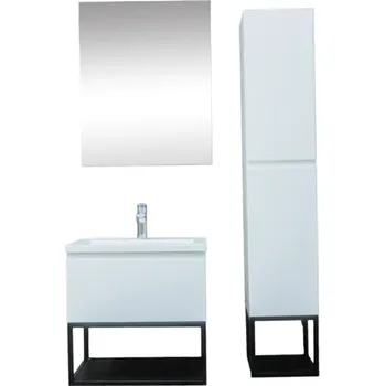 Koupelnový nábytek Koupelnová sestava B-Way 60 cm bílá KSETBWAY1