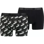 Puma Aop 935054 01 Boxer 2 Pack černé
