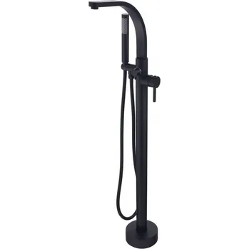 Vodovodní baterie Baterie DECCO I vanová stojánková vysoká černá BABWDICZ