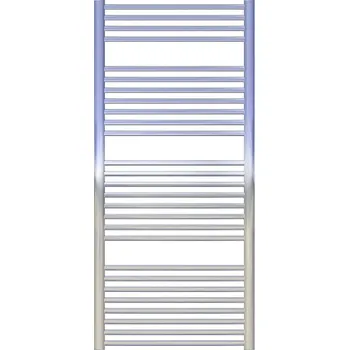 Radiátor ELVL BNIT elektrický koupelnový radiátor rovný 600 x 1300 mm kartáčovaný nerez