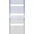 Radiátor ELVL BNIT elektrický koupelnový radiátor rovný 600 x 1300 mm kartáčovaný nerez