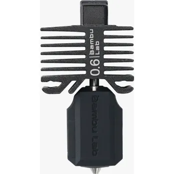 Příslušenství k 3D tiskárně Bambu Lab hotend s tryskou pro tiskárny X1/P1 serie Tryska: 0,6 mm / tvrzená ocel