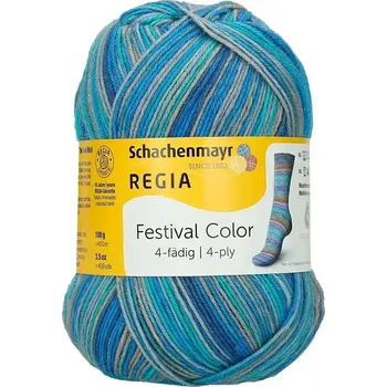 Příze Regia 4-Ply Color 2887 exit color (Ponožková příze Regia 2887 exit color)
