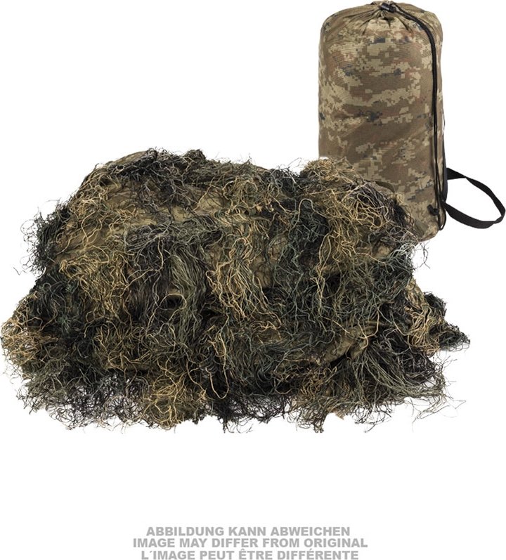 Mil-Tec Maskovací síť GHILLIE COVER Anti Fire 300x200 cm