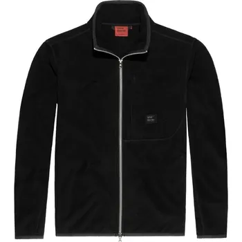Pánská mikina Vintage Industries Mikina Rock fleece, černá M