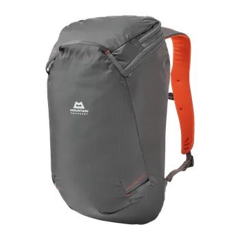 turistický batoh Lezecký batoh Mountain Equipment Wallpack 20L Anvil/CardinaL orange