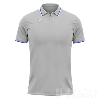 Pánské tričko Polokošile GIVOVA ACTION, barva 4303 melange šedá - bílá, velikost 3XL