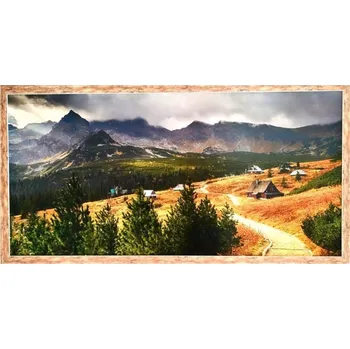 Obraz Bondecor Obraz v rámu tisk na papír lepený na MDF desku, 50x100 cm, 12-Free