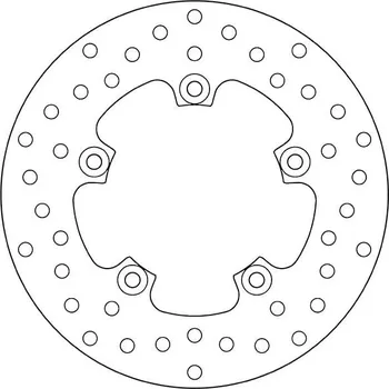 Brzdový kotouč Brzdový kotouč BREMBO Oro Fix - 68B407G6 68B407G6