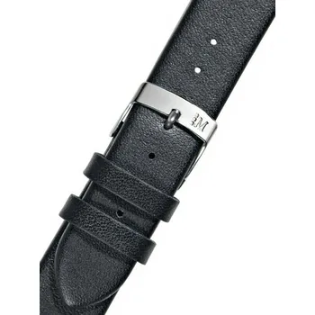 Řemínek na hodinky Kožený řemínek Morellato Micra Evoque 5126875.019 M, černý - 22 mm