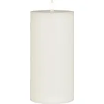 IB Laursen LED sloupová svíčka WARM FLAME 20 cm bílá