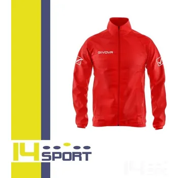 Šusťáková bunda GIVOVA BASICO vel. S, barva 0012 červená, velikost S