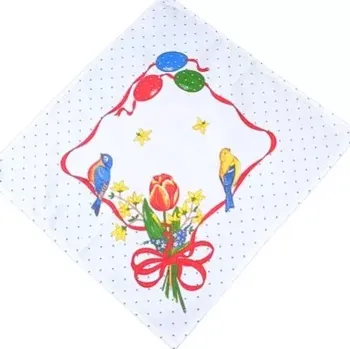 Papírový ubrousek Margitex ubrousek Tulipán 40x40 cm