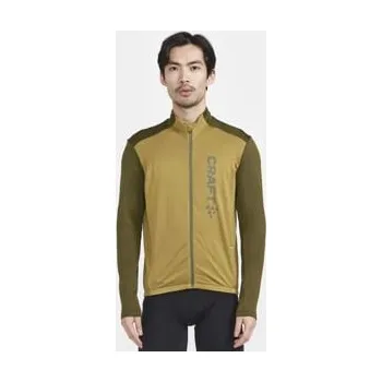 cyklistický dres Cyklodres CRAFT CORE SubZ LS Velikost: S, Barva: zelená