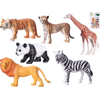 Figurka Mikro trading Zvířátka SAFARI - 6 ks v sáčku