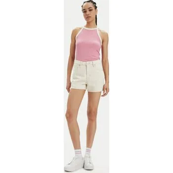 Lee Džínové šortky Carol112348984 Écru Regular Fit 27