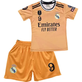 Numberoplus Premium Dětský fotbalový dres Komplet Real Madrid - Kylian Mbappé 9 Velikost: 10-let (vel.134)