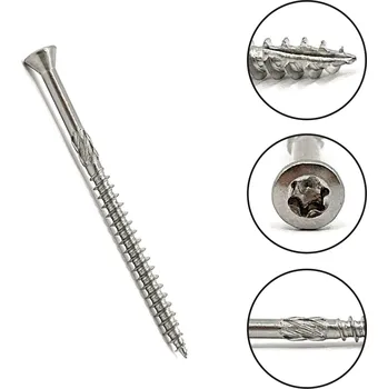 Šroub SVX Vrut terasový A2 4,5x70mm 100ks 4,5x70 mm