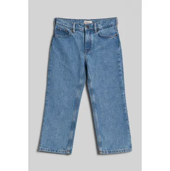 Dívčí oblečení DŽÍNY GANT RELAXED FIT JEANS LIGHT BLUE WORN IN
