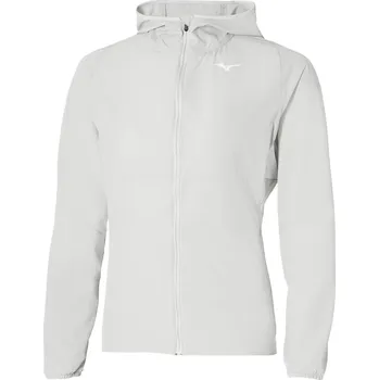 Dámská větrovka Dámská sportovní bunda Mizuno Alpha Jacket / Nimbus Cloud Velikost: XL