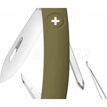 kapesní nůž Švýcarský kapesní nůž Swiza D02 olivový