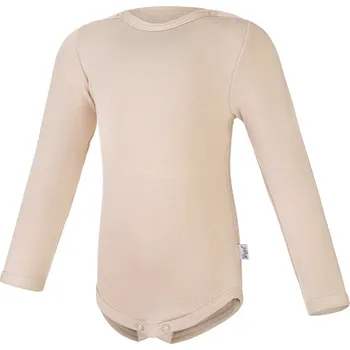 Kojenecký body Little Angel body smyk LA Outlast® - latte Velikost: 80