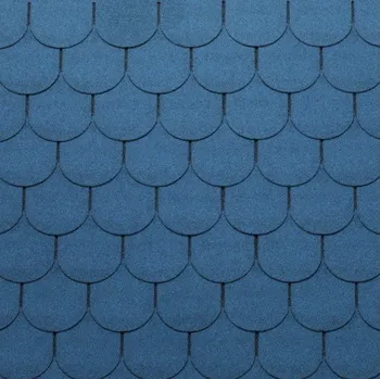 Střešní krytina TEGOLA Střešní šindel PREMIUM LINE TRADITIONAL 080 Blue, cena za m2