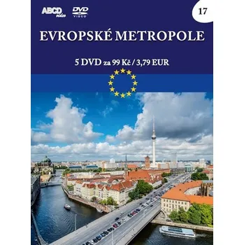 DVD film Evropské metropole - 5 DVD