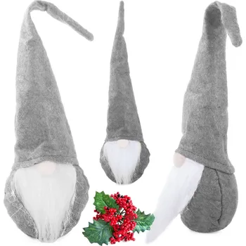 Vánoční dekorace VERK GROUP Vánoční zdobený stromeček s úsměvem Santy Claause