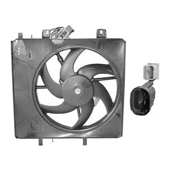Chladič motoru Větrák, chlazení motoru VAN WEZEL 0917746