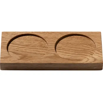 Úložný box Crushgrind, Podložka pod mlýnky Tabletopper dubové dřevo 15 cm - Formadore