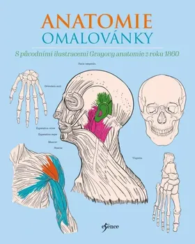 Antistresové omalovánky Anatomie: Omalovánky - Nakladatelství Esence (2024, brožovaná)