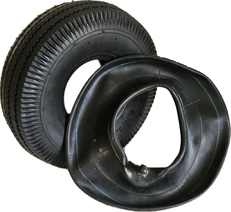 AKCE duše+plášť rudl 260mm dezén had 4.10/3.50-4