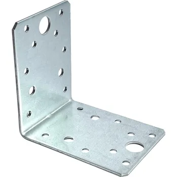 Tesařské kování ARRAS KL 4/ KL 9 Úhelník spojovací tesařský 90x90x65x2,5mm CE