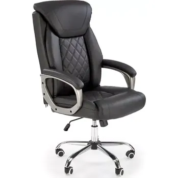 Kancelářské křeslo HELDER - černé - SLEVA 3% s kodem radost25