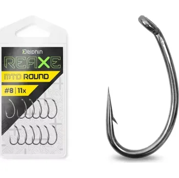 Rybářský háček Delphin Háček Reaxe MTD Round 11ks vel.8