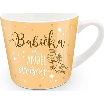 Nekupto Dárkový hrnek Babička - náš anděl strážný NZB