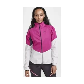 W Bunda CRAFT CORE Glide Velikost: XS, Barva: růžová s bílou