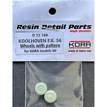Plastikový model KORA Models 1/72 Koolhoven F.K. 56 Wheels w/ pattern (KORA)
